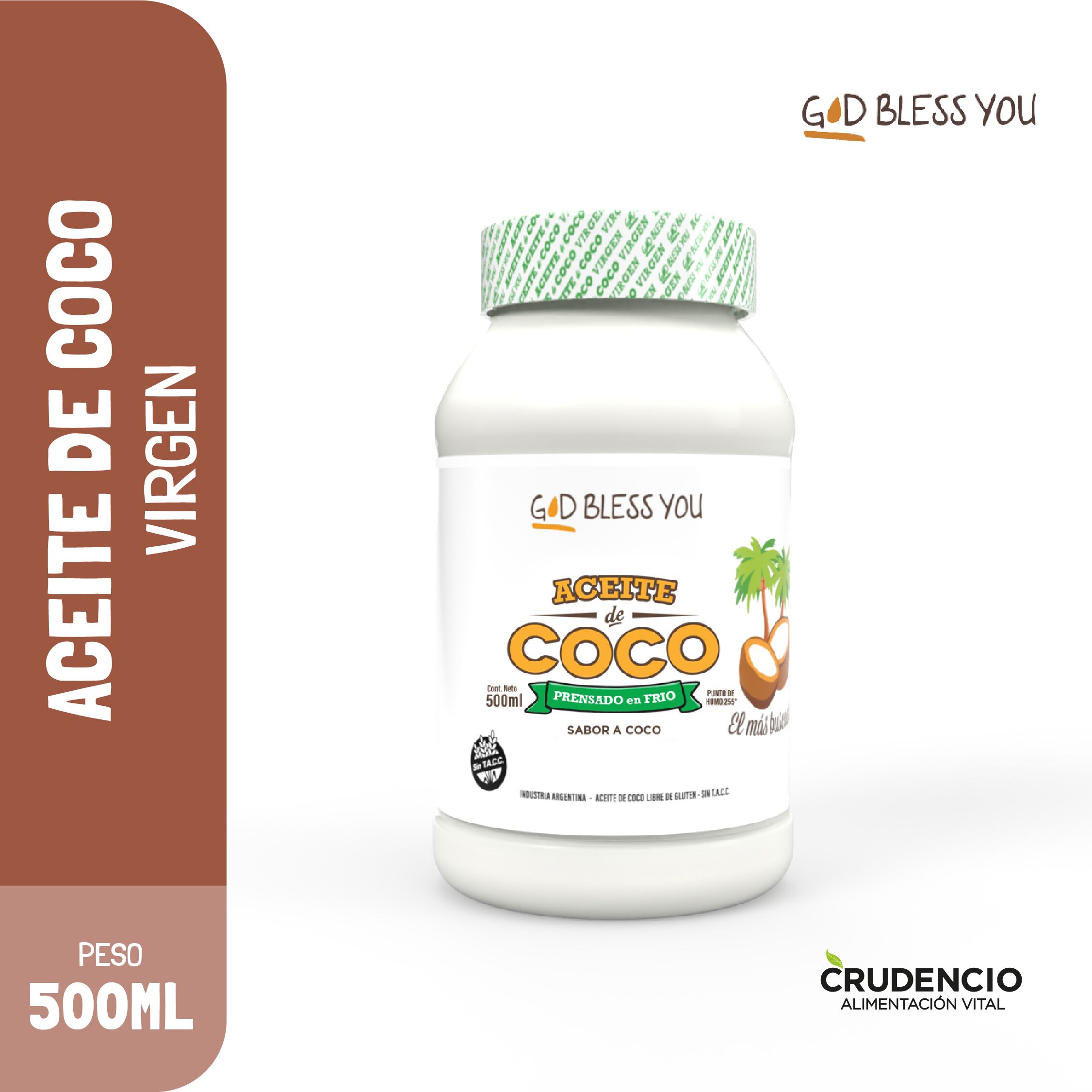 ACEITE DE COCO VIRGEN 500ML