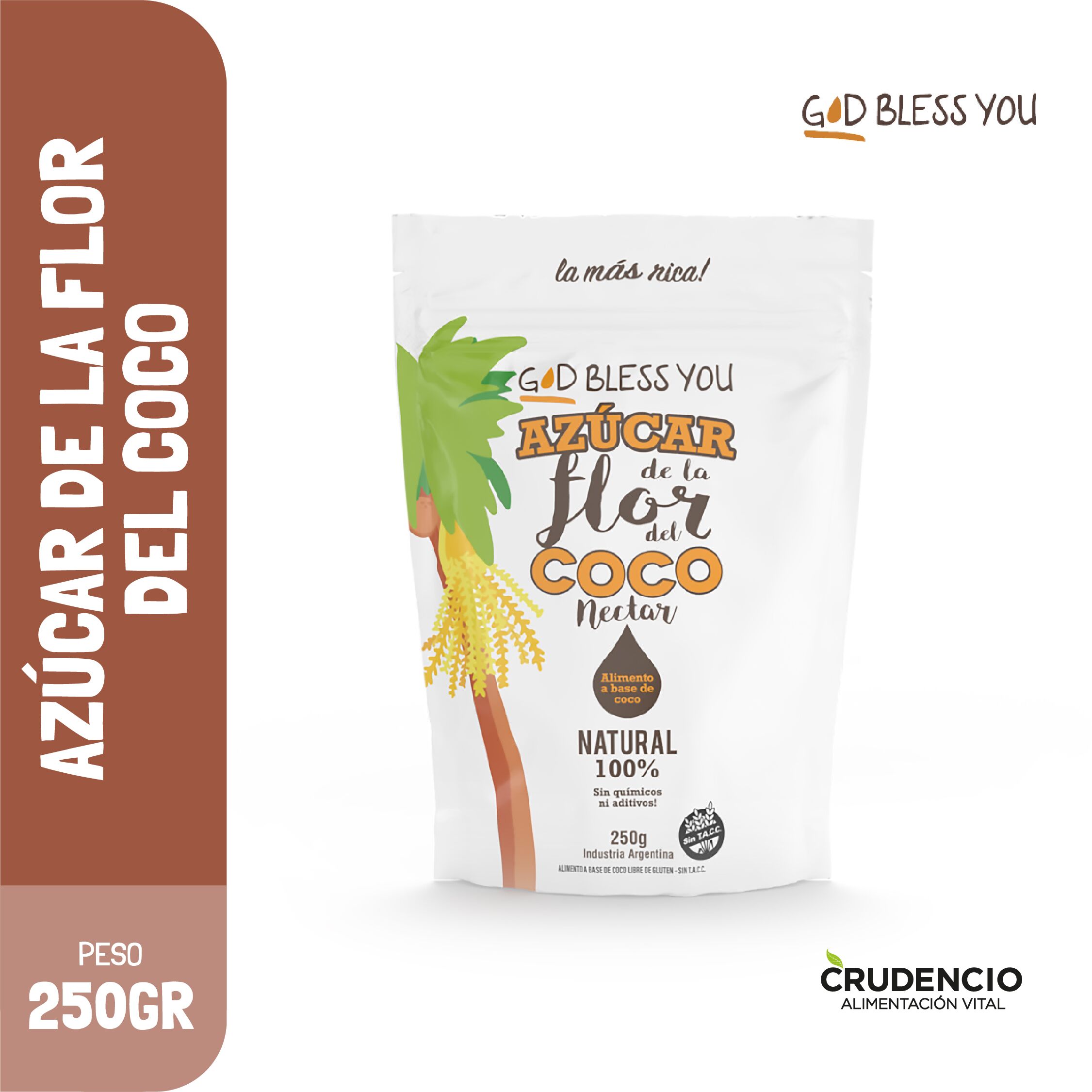 AZUCAR DE LA FLOR DEL COCO 250GR