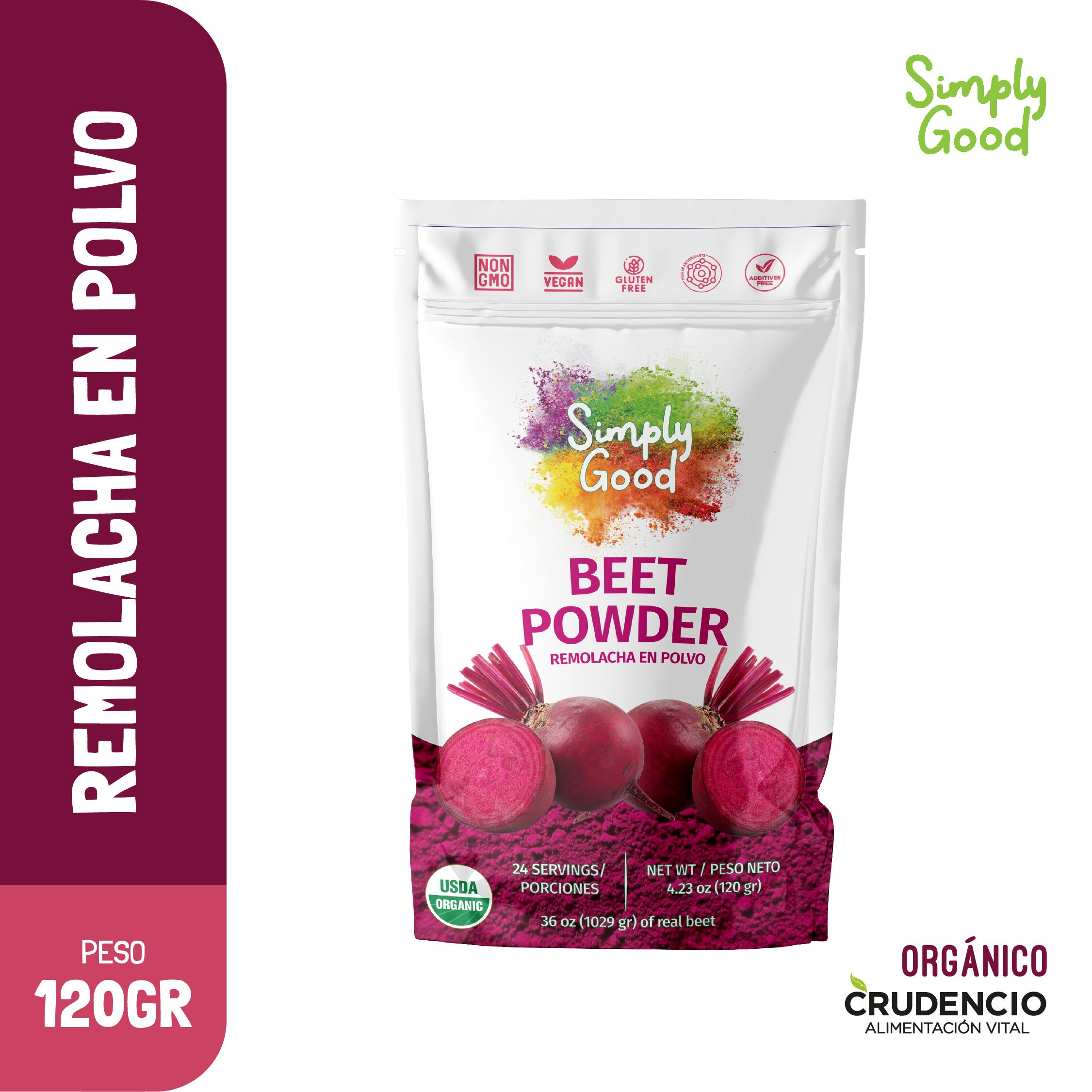 REMOLACHA EN POLVO 120 GR